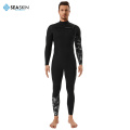 Seaskin Erkekler 3/2mm 4/3mm Uzun Kollu Wetsuit