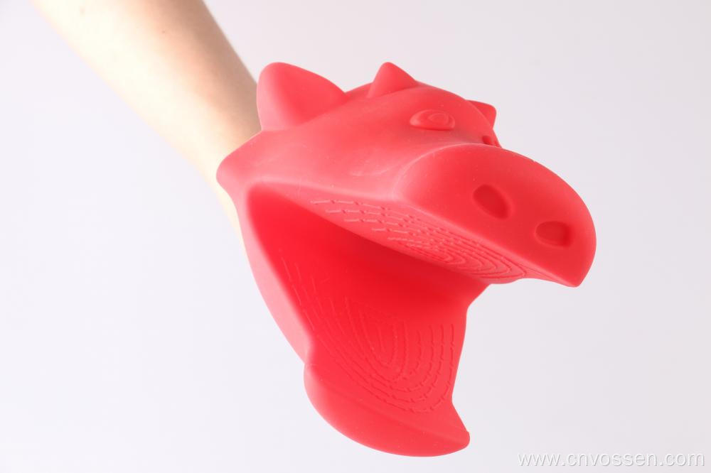 Household Kitchen Oven Mitts Silicone Baking Gloves