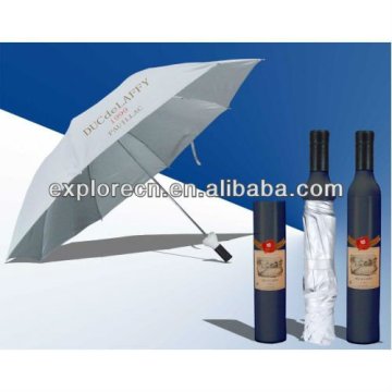 Wine bottle umbrella