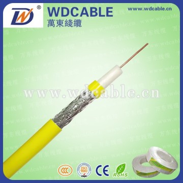 CCA conductor AL-mg braiding TV RF co-xial cable