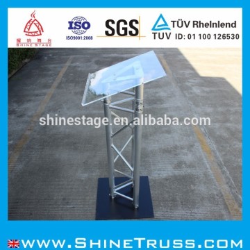 fashin modern acrylic podium speech podium for speech in school