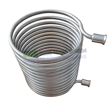 Weldless HERMS Coil 304 SS for Hot Liquor Tank Chiller 1/2\" Tubing
