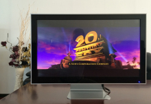 28'' 3D advertising player without glasses for playing fashionable advertisment