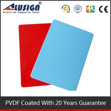 ALUSIGN high quality outdoor usage acp sheet