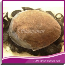 Indian human hair man hair pieces