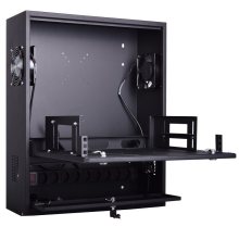 DVR/NVR Security Lockbox Rackmount Drawer for Network Rack