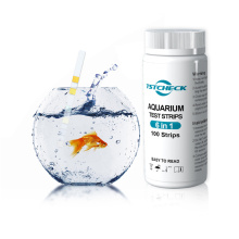 6in1 fish water test aquarium water test strips test fish water