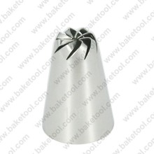 Stainless steel304 Cake Icing Medium Drop Flower Nozzle #108