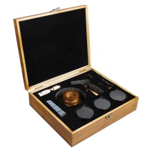 SGS Certified Old Fashioned Whiskey Wood Smoker Kit with Torch - Customizable Cocktail Smoker Father's Gift