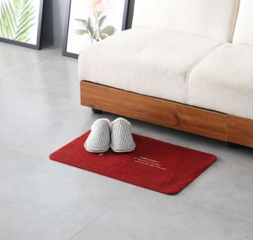 Personalized embroidery logo door mats