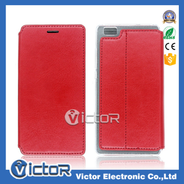 Flip cover leather Pu & PC with kickstand cellphone case accessory for Samsung A7/ A7000