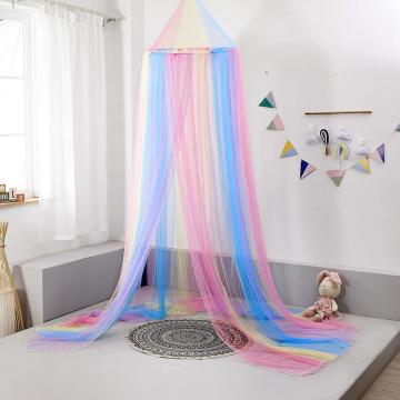 Rainbow grill Bed Canopy with Lights