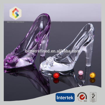 Crystal Gifts Glass Slippers For Decoration