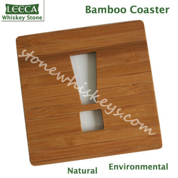 Bamboo promotional cup coaster | wine coaster | wine bottle coaster