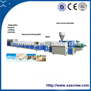 pvc cable trunking machine