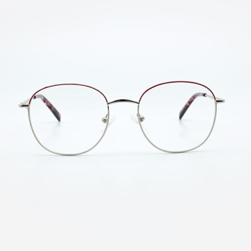 Round Metal Women's Optical Frames