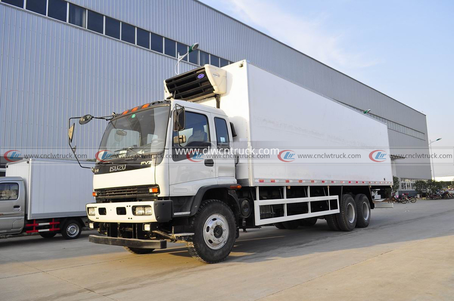 refrigerated cold room van truck