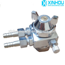 Anti clogging Air atomizing spray nozzle