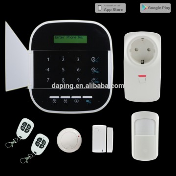 4 RFID Zone Wifi Intelligent Alarm System for Home Security