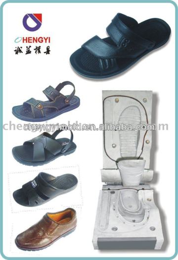 men's pvc air blowing slipper mould