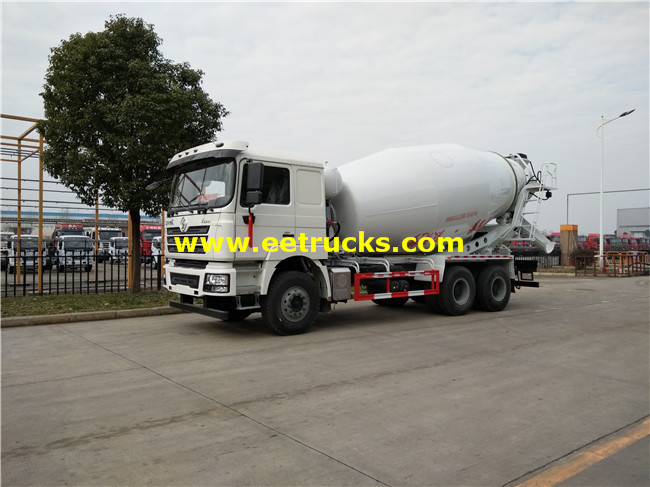 SHACMAN 10 Wheel 12m3 Concrete Mixer Trucks