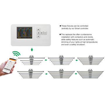 Lámpara de sistema de cultivo interior hidropónico 800W