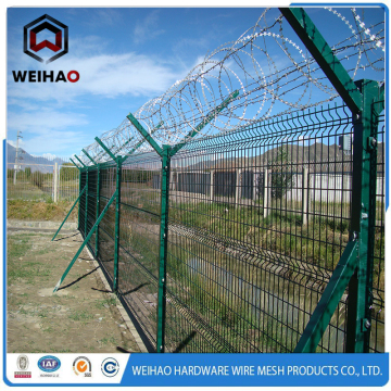 wall top Razor barbed wire