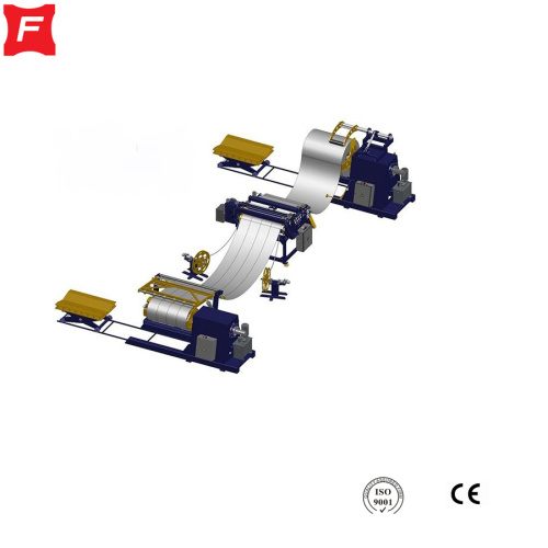 Uncoiling Slitting Cutting Collecting Line