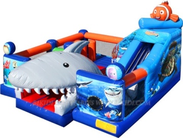Inflatable Games, Interactive Finding Nemo Experience Slide Bouncer Castle (B3030)