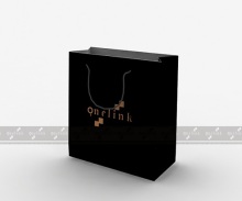Black Card Paper Gift Bag