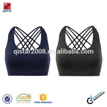 2016 Wholesale Women Sportwear Sport bra Sexy Back String Yoga Bra