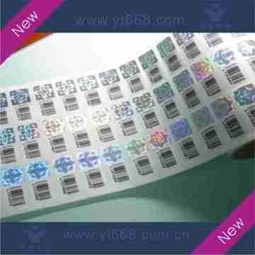 barcode security printing