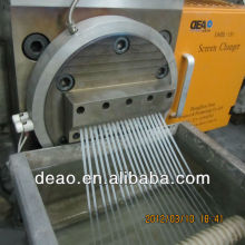 New continuous extruder screen changer