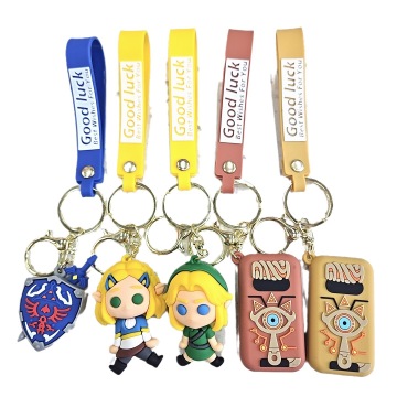 Owl Shield Keychain - The Legend of Zelda: Breath of the Wild Rubber Figure Accessory