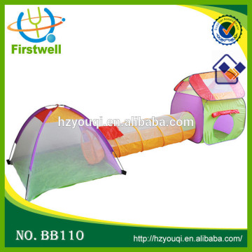 3pc Pop-up play tent children tunnel kid play tent