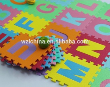 Envioromental good quality non toxic washable eva non toxic puzzle mats OEM