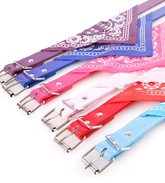 Pet Bandana Durable Fabric