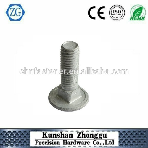 Round Head square neck carriage bolts dip galvanized