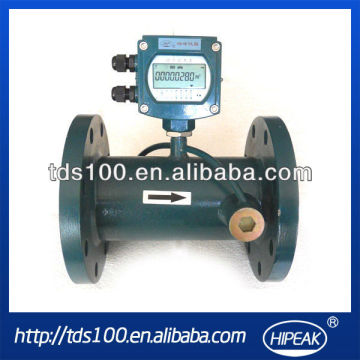 flanged inline ultrasonic flow meter