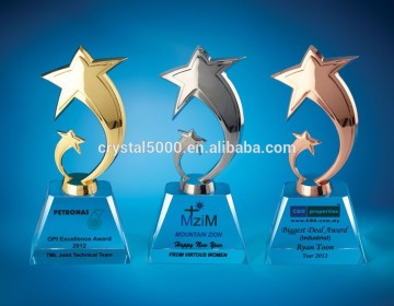 custom star trophy awards for sports