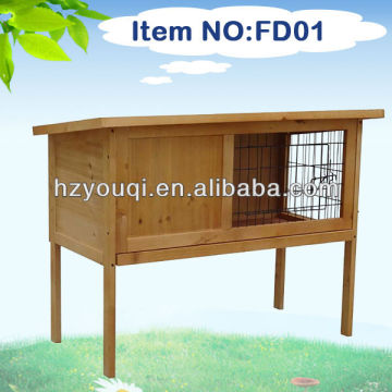 pet product rabbit hutch wooden rabbit house