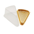 Plastic Slice Cupcake Container Clear Triangle Cakedoos