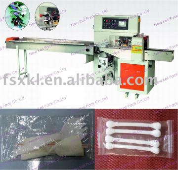 Medical cotton swab packing machine