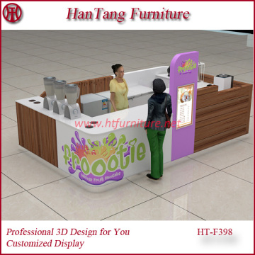 Crepe Food Kiosk For Sale 15x10 feet for shop mall