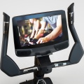 Touch screen commercial gym magnetic upright bikes