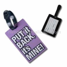 Pvc luggage tag