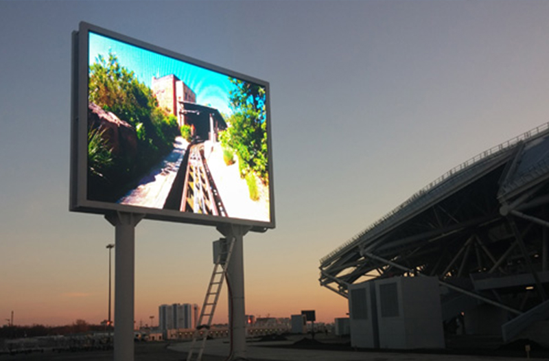 LED Wall Billboards Application Street Wall