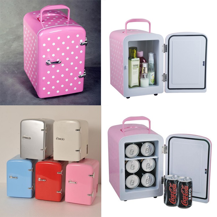 4L portable refrigerator drink cooler fridge