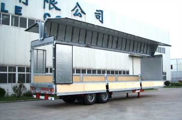 Wing Opening Vehicle Box Body Vehicle