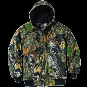 camouflage hunting hooded jacket